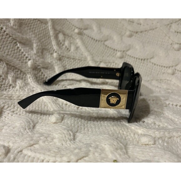 Versace VE4405 GB1/87 Black Authentic Rectangle Women\'s Sunglasses 54-22 140 New main image 6